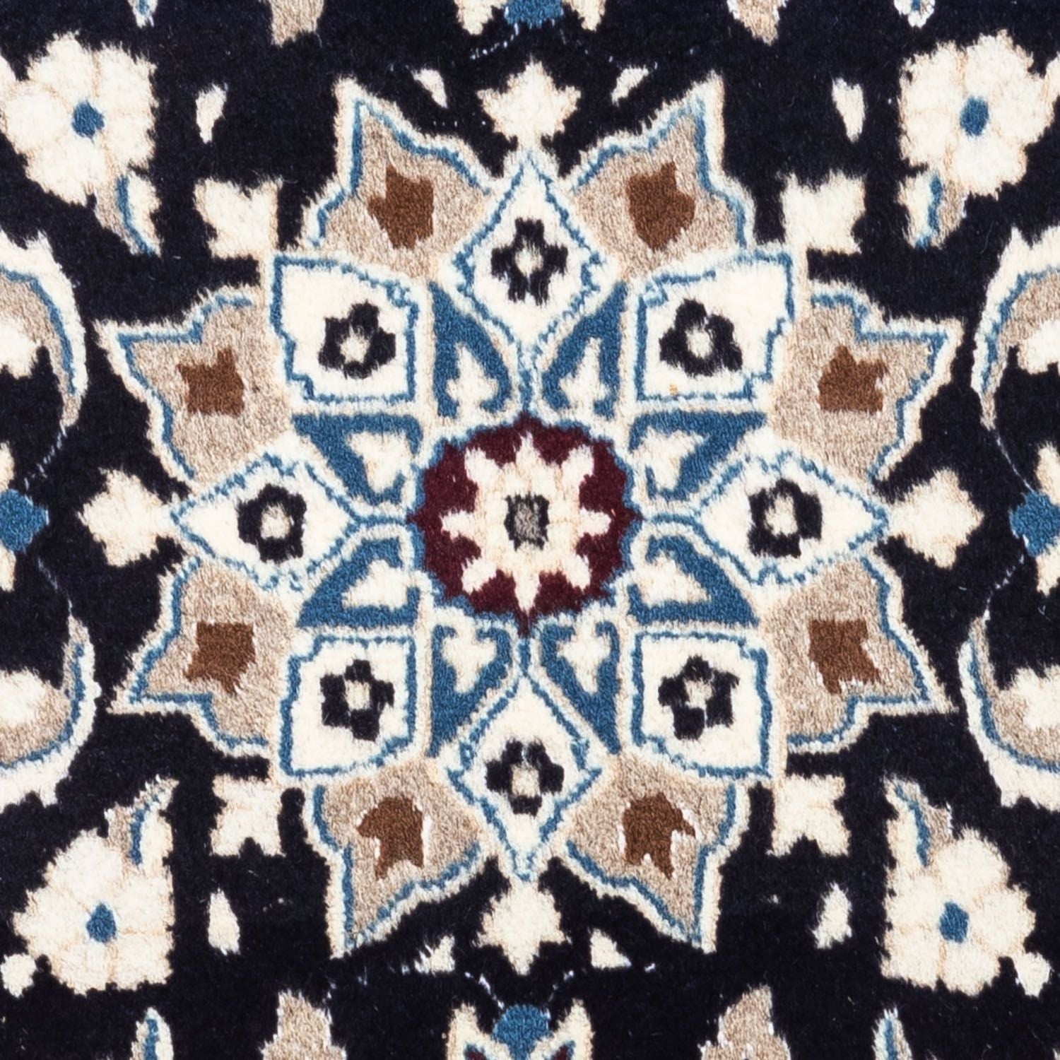 Tappeto Persero - Nain - 134 x 69 cm - blu scuro