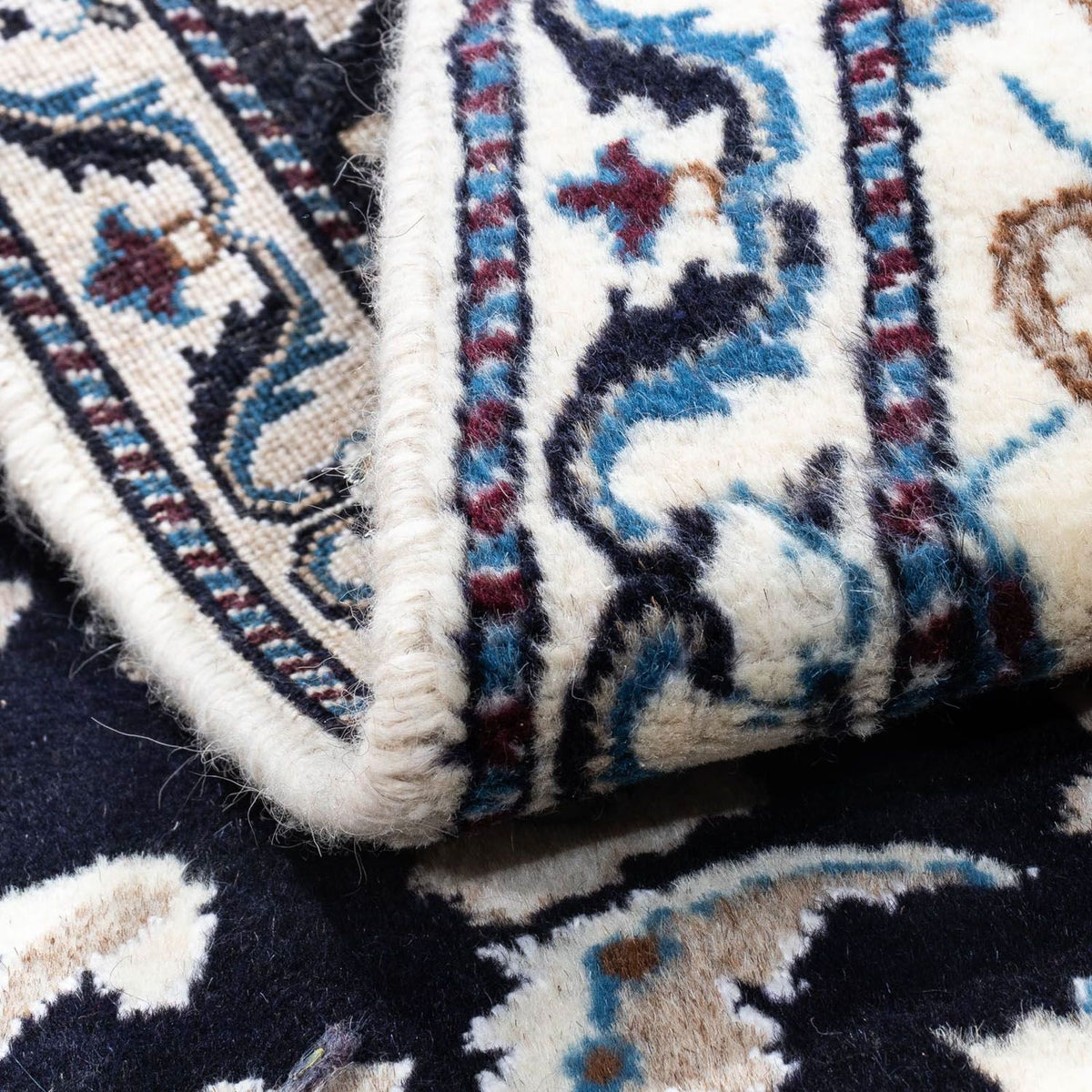 Tappeto Persero - Nain - 134 x 69 cm - blu scuro