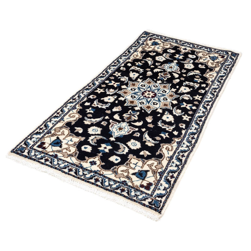 Tappeto Persero - Nain - 134 x 69 cm - blu scuro
