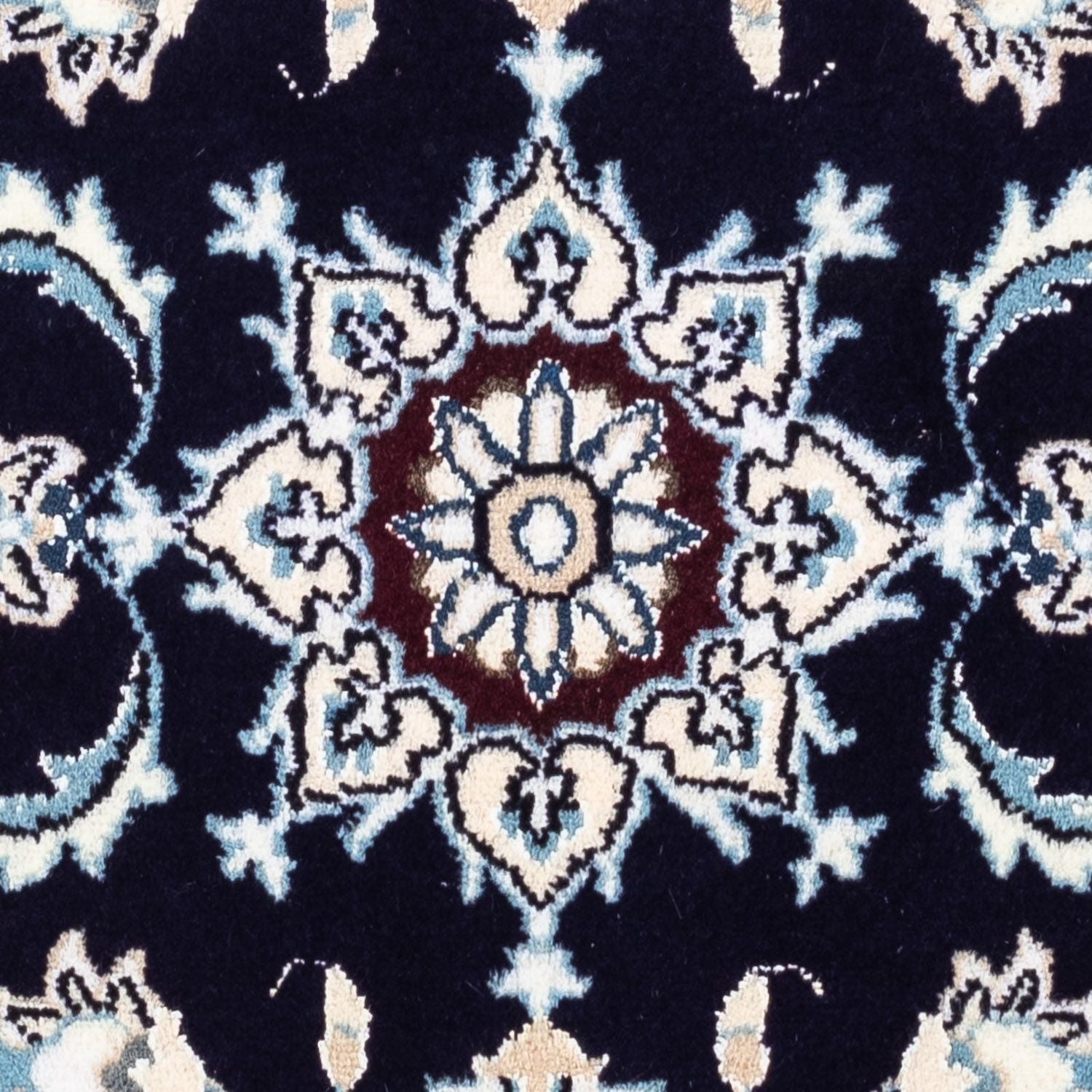 Tappeto Persero - Nain - 135 x 66 cm - blu scuro