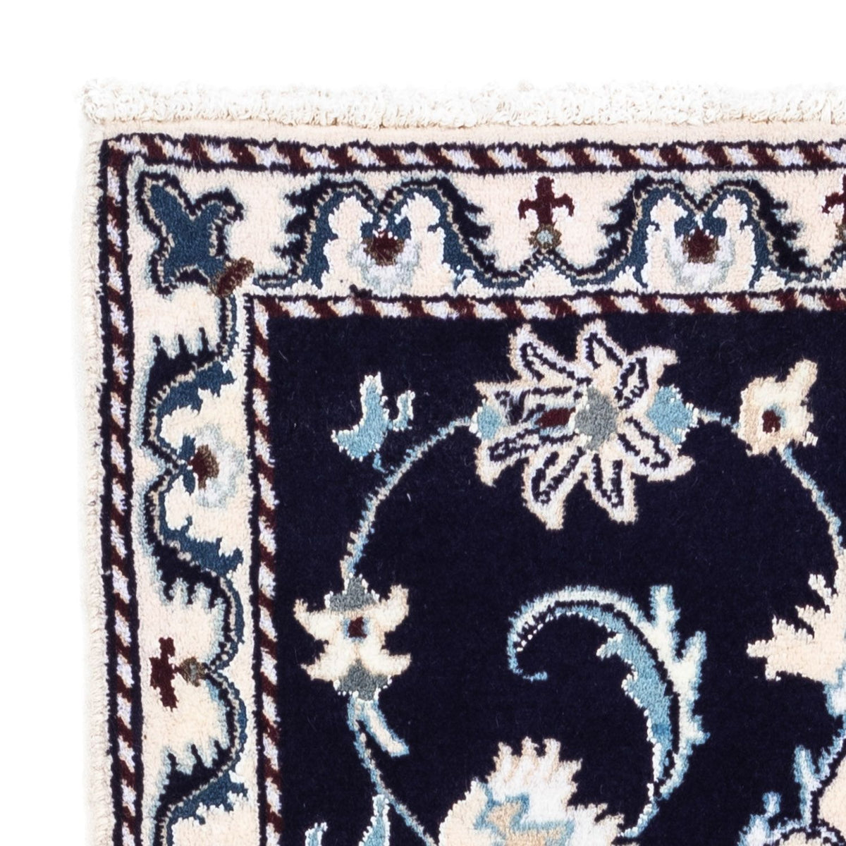 Tappeto Persero - Nain - 135 x 66 cm - blu scuro