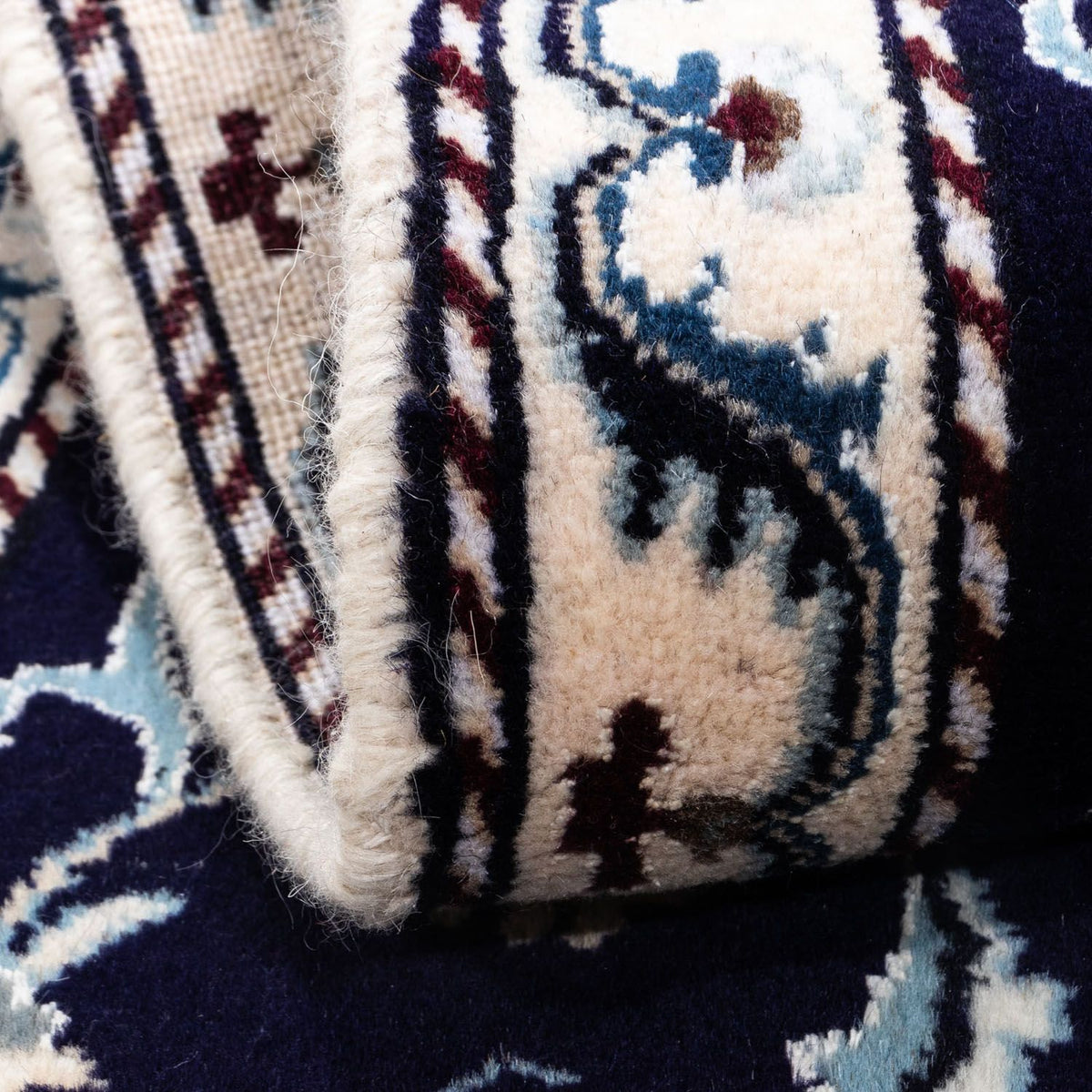 Tappeto Persero - Nain - 135 x 66 cm - blu scuro