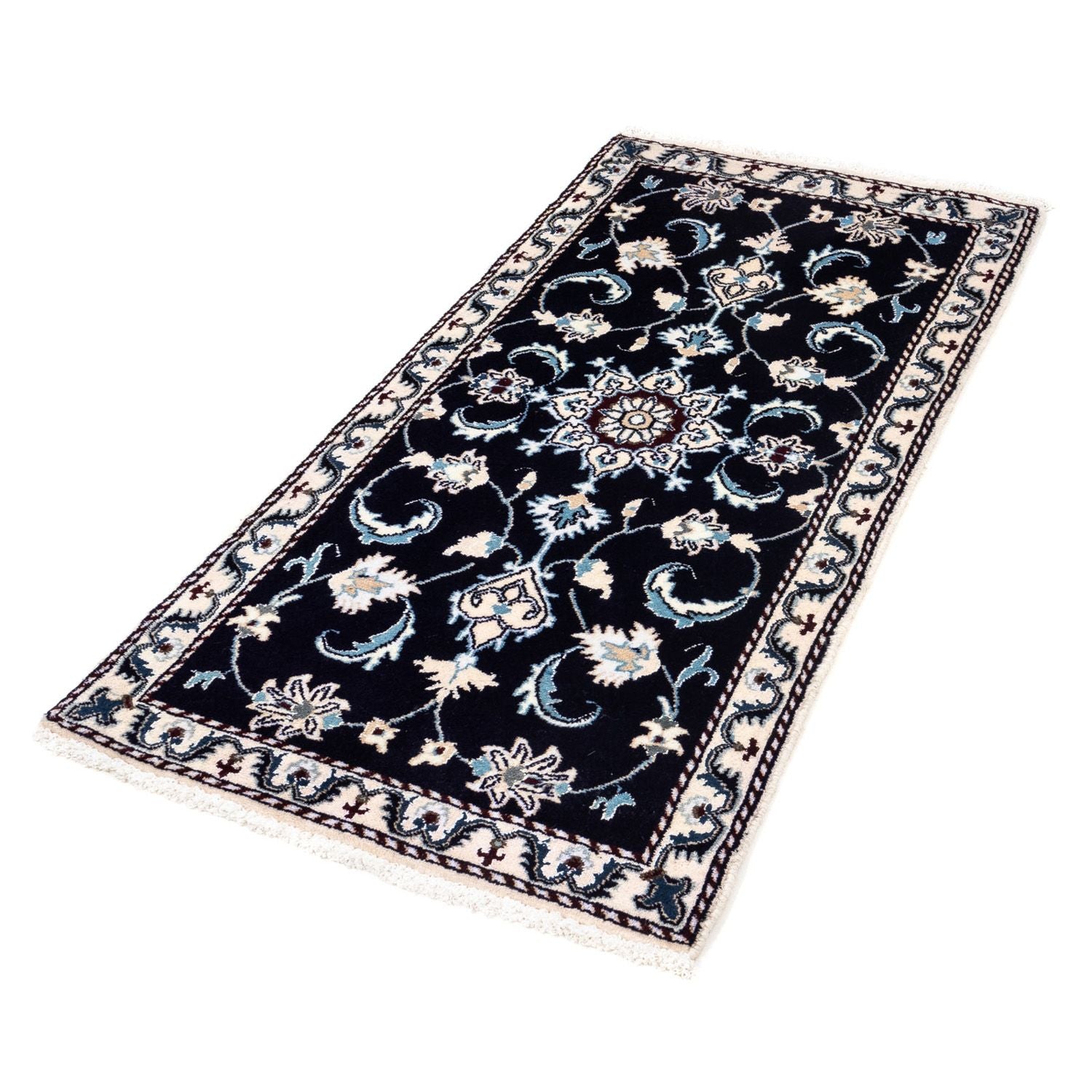 Tappeto Persero - Nain - 135 x 66 cm - blu scuro