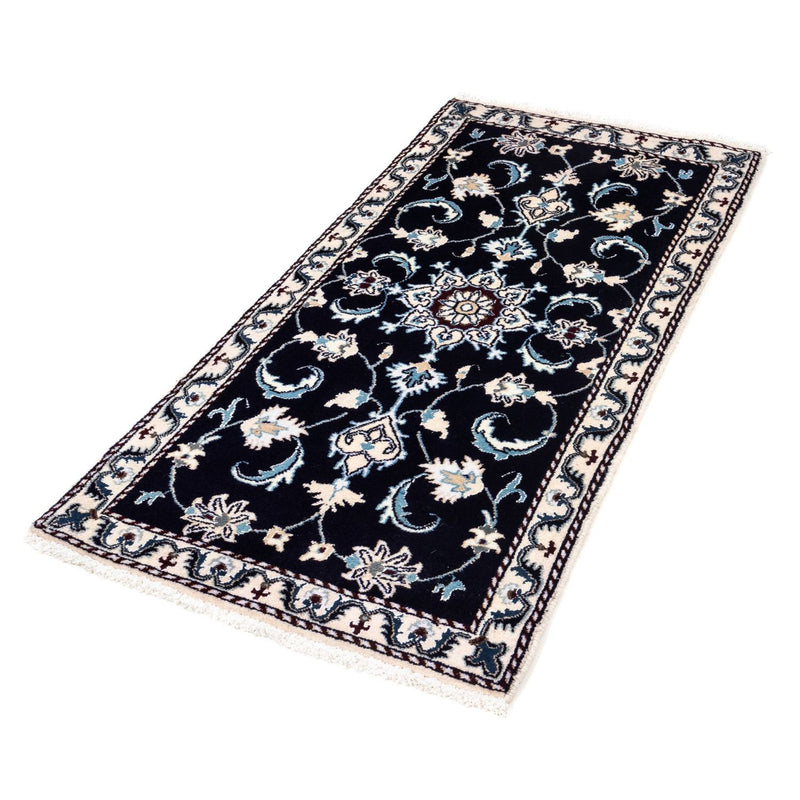 Tappeto Persero - Nain - 135 x 66 cm - blu scuro