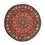 Tappeto Persero - Bidjar rotondo  - 127 x 127 cm - rosso scuro