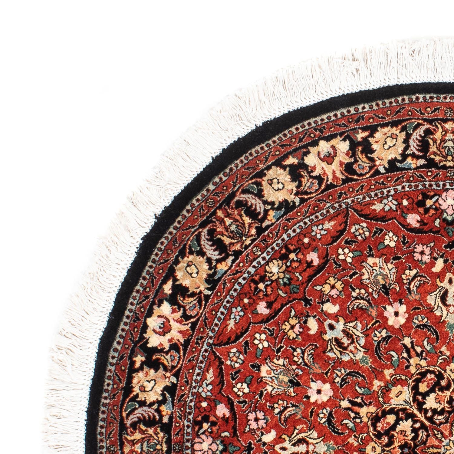 Tappeto Persero - Bidjar rotondo  - 127 x 127 cm - rosso scuro
