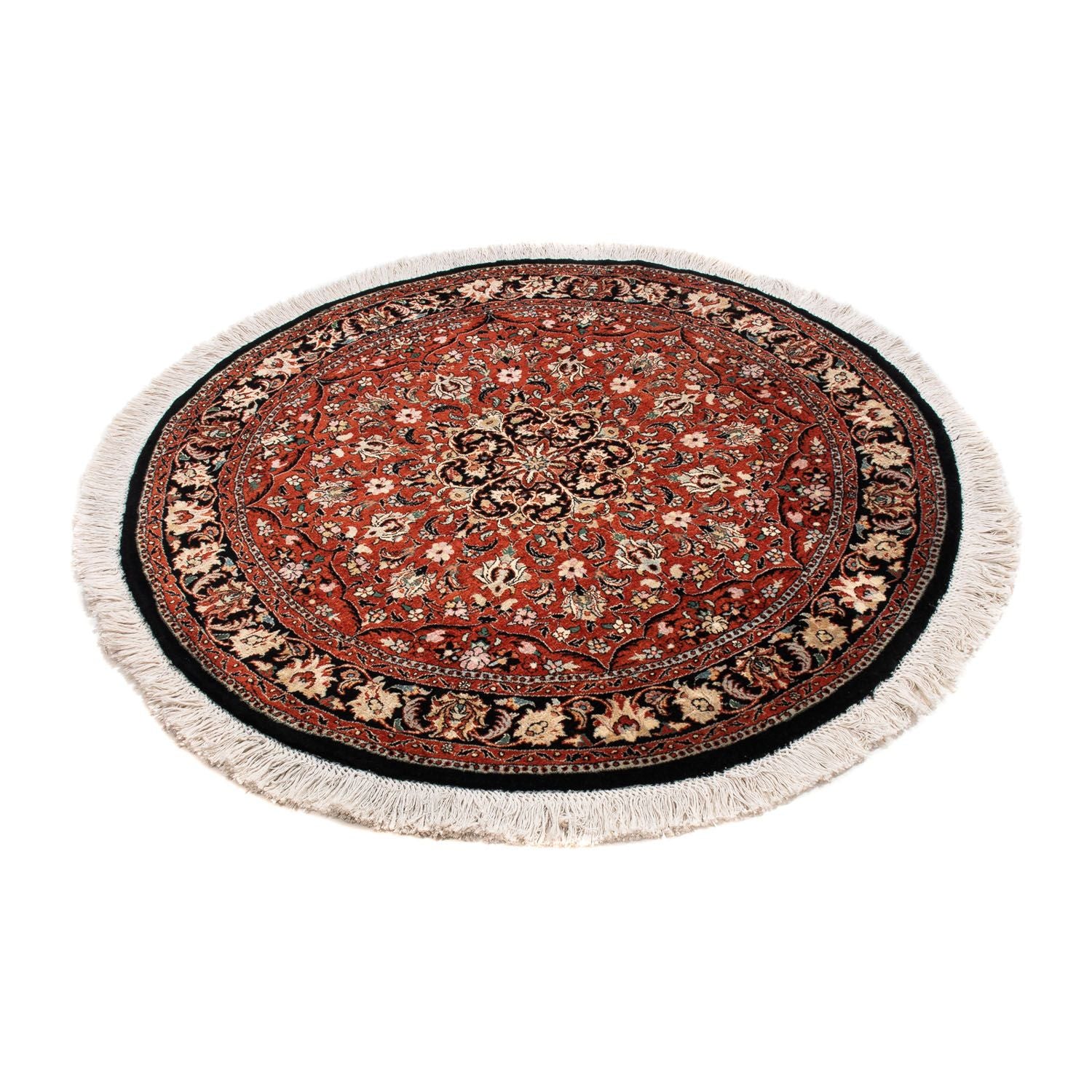Tappeto Persero - Bidjar rotondo  - 127 x 127 cm - rosso scuro