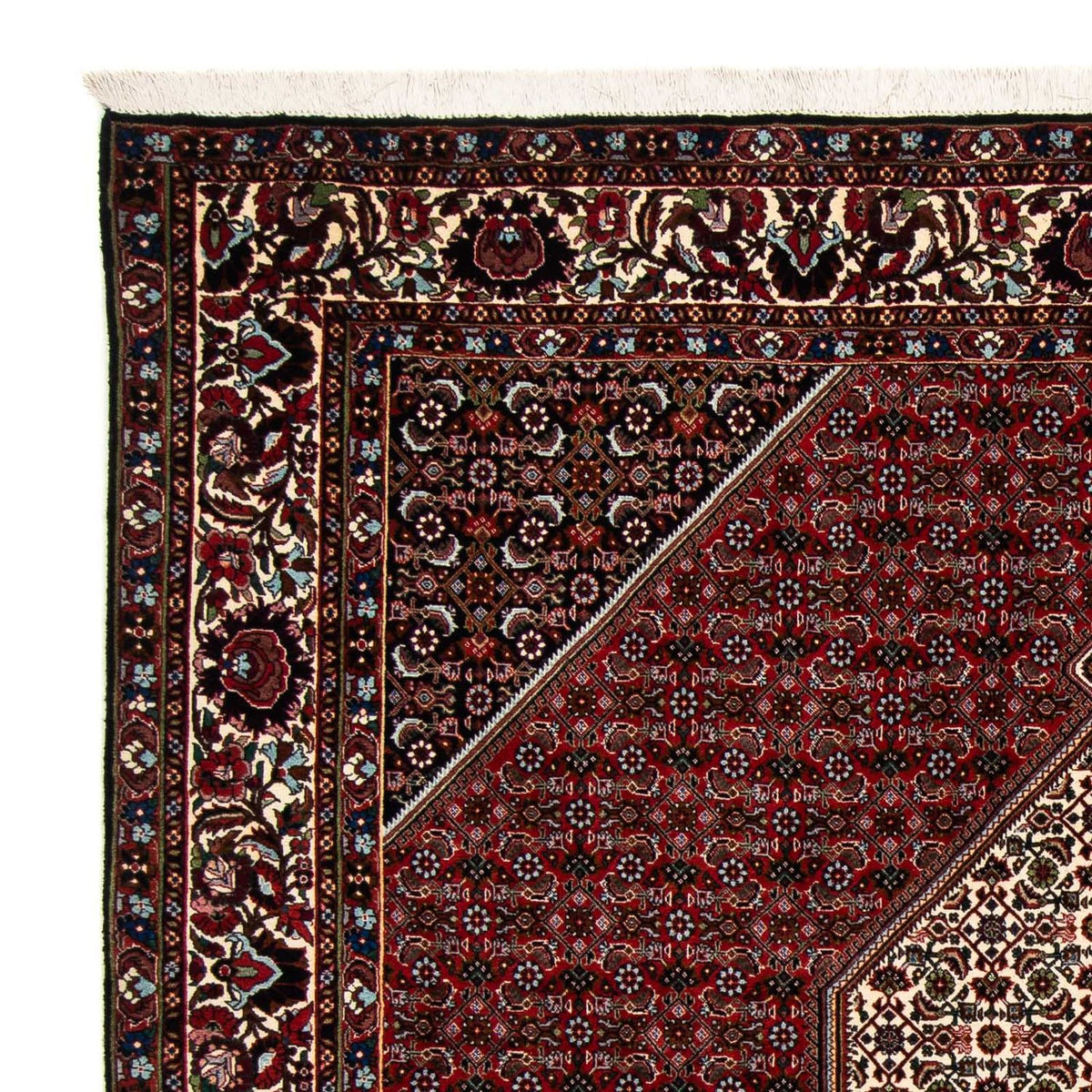 Tappeto Persero - Bidjar quadrato  - 203 x 196 cm - rosso scuro