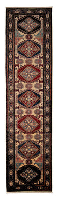 Tappeto corsia Tappeto Ziegler - Kazak - 305 x 76 cm - blu scuro