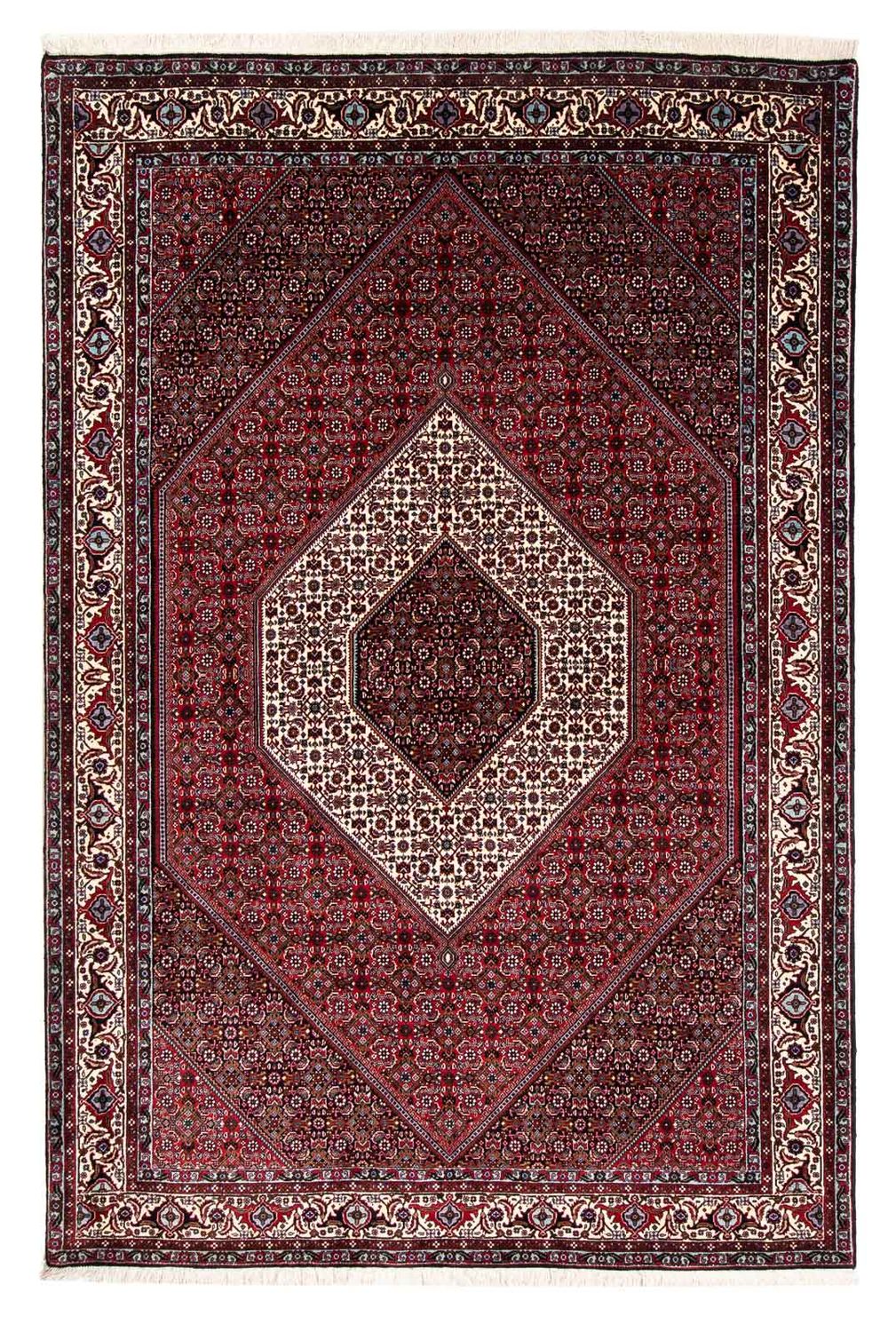 Tappeto Persero - Bidjar - 257 x 173 cm - rosso scuro