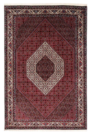 Tappeto Persero - Bidjar - 257 x 173 cm - rosso scuro