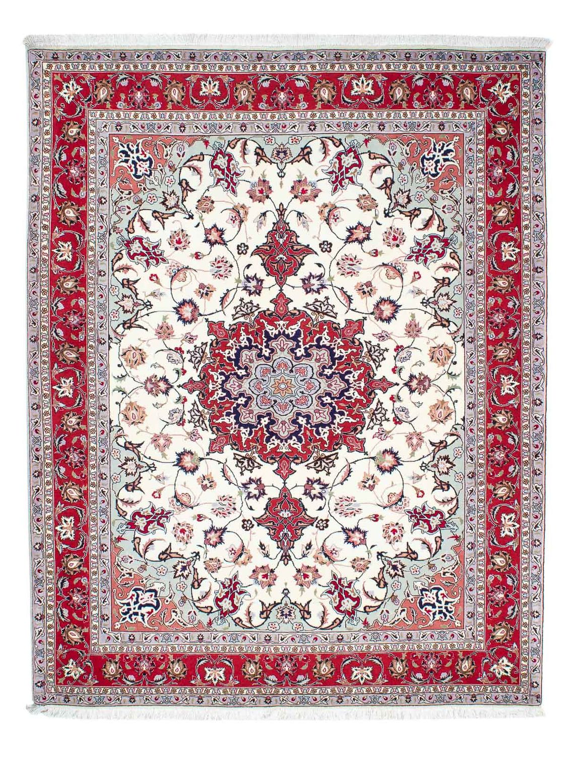 Tappeto Persero - Tabriz - Reale - 200 x 154 cm - beige