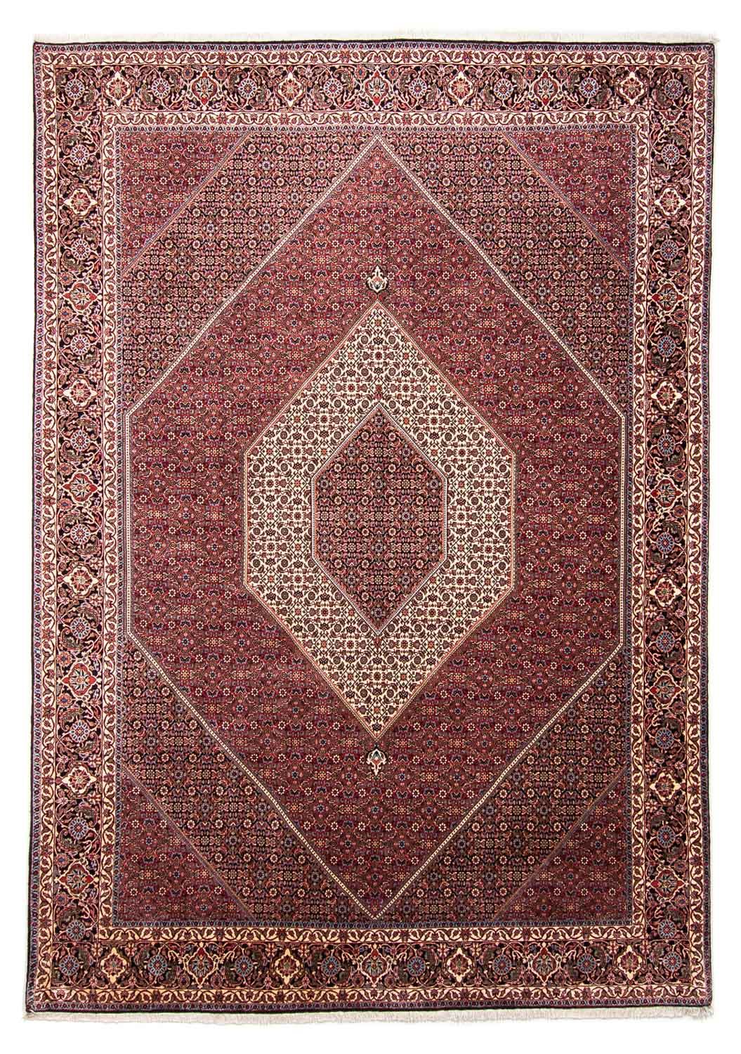 Tappeto Persero - Bidjar - 352 x 252 cm - rosso scuro