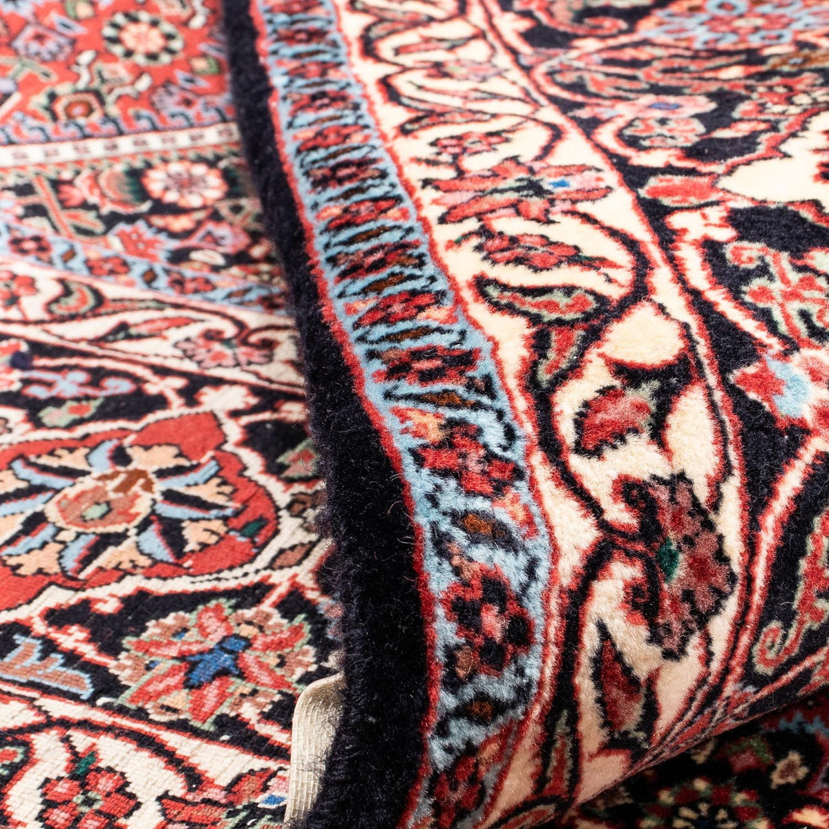 Tappeto Persero - Bidjar - 352 x 252 cm - rosso scuro