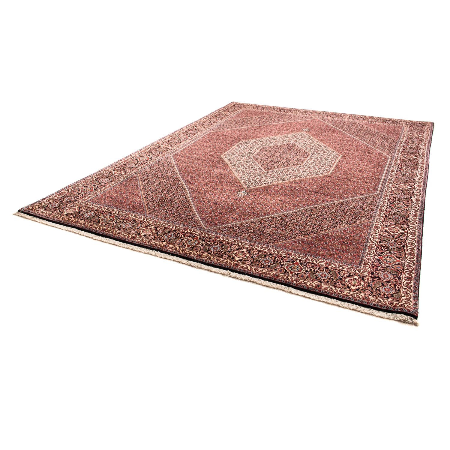 Tappeto Persero - Bidjar - 352 x 252 cm - rosso scuro