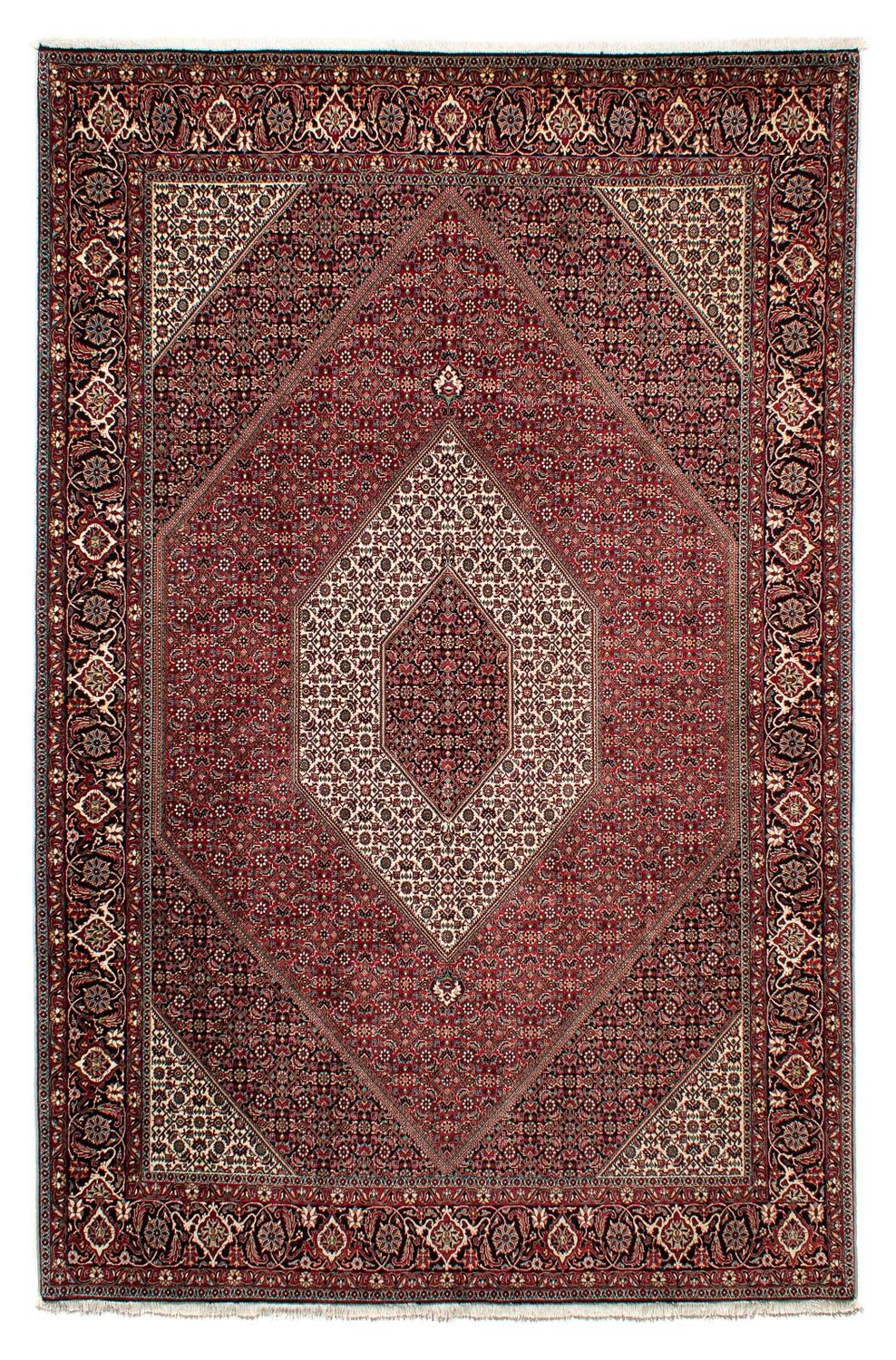 Tappeto Persero - Bidjar - 298 x 200 cm - rosso scuro