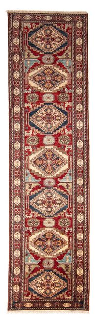 Tappeto corsia Tappeto Ziegler - Kazak - 300 x 76 cm - rosso scuro
