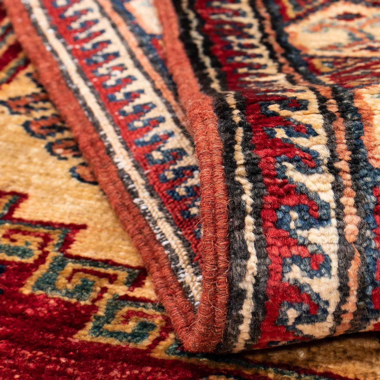 Tappeto corsia Tappeto Ziegler - Kazak - 300 x 76 cm - rosso scuro