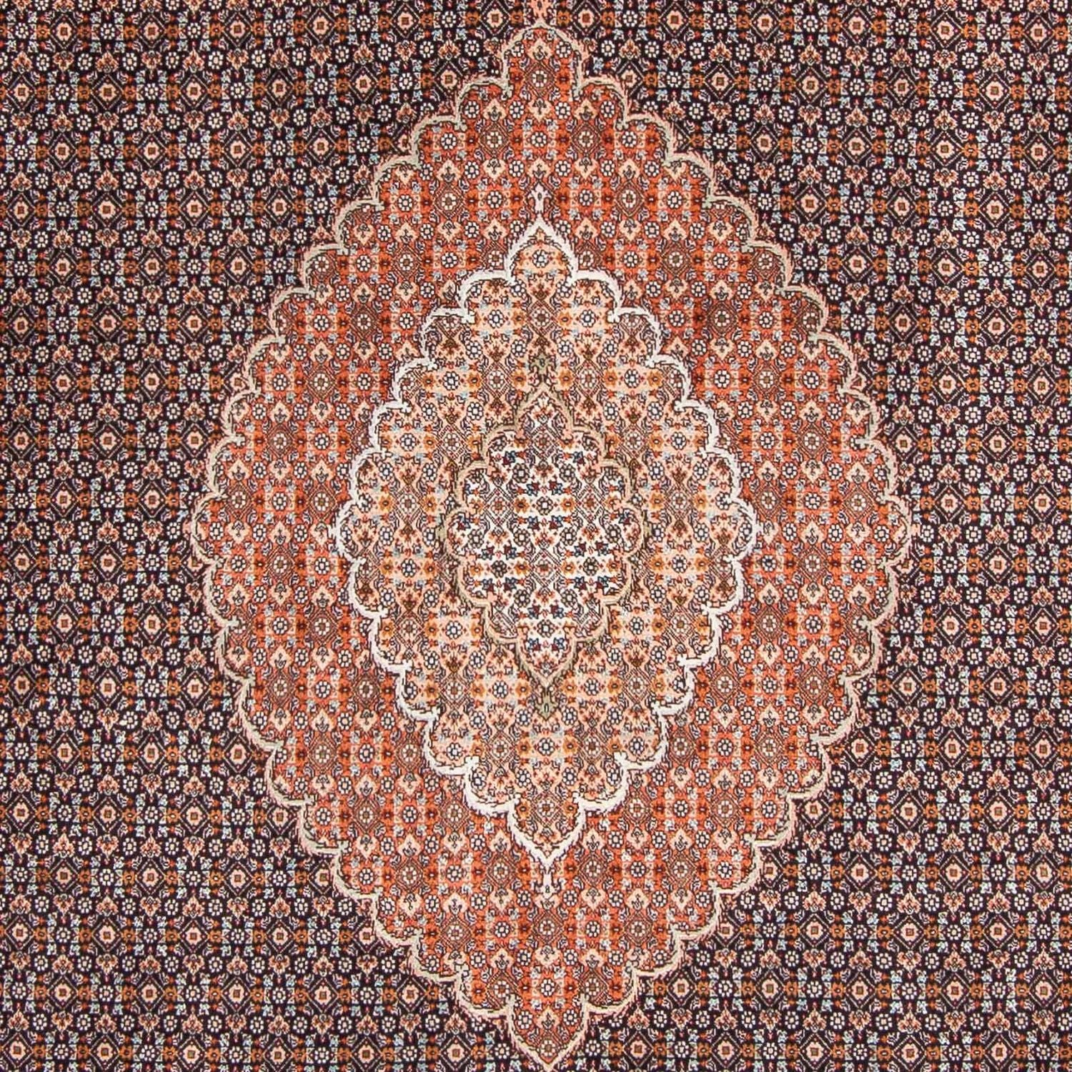 Tappeto Persero - Tabriz - 300 x 202 cm - blu scuro