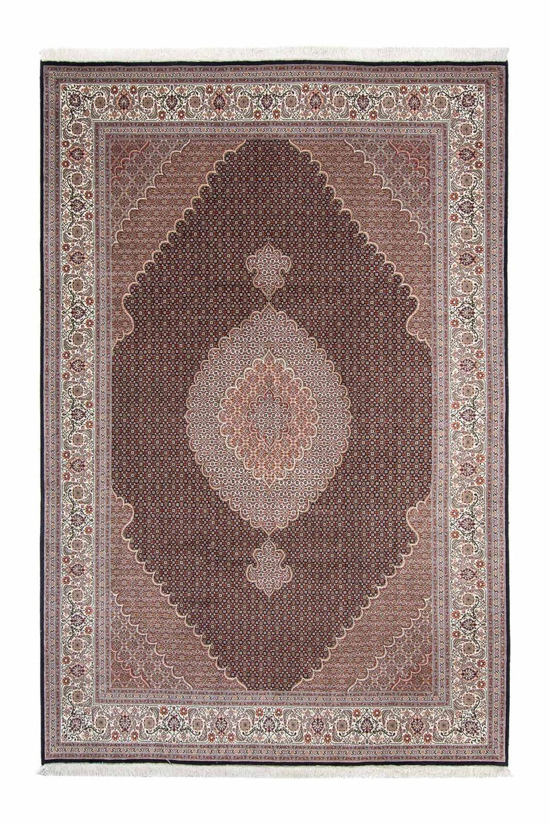 Tappeto Persero - Tabriz - 308 x 200 cm - blu scuro
