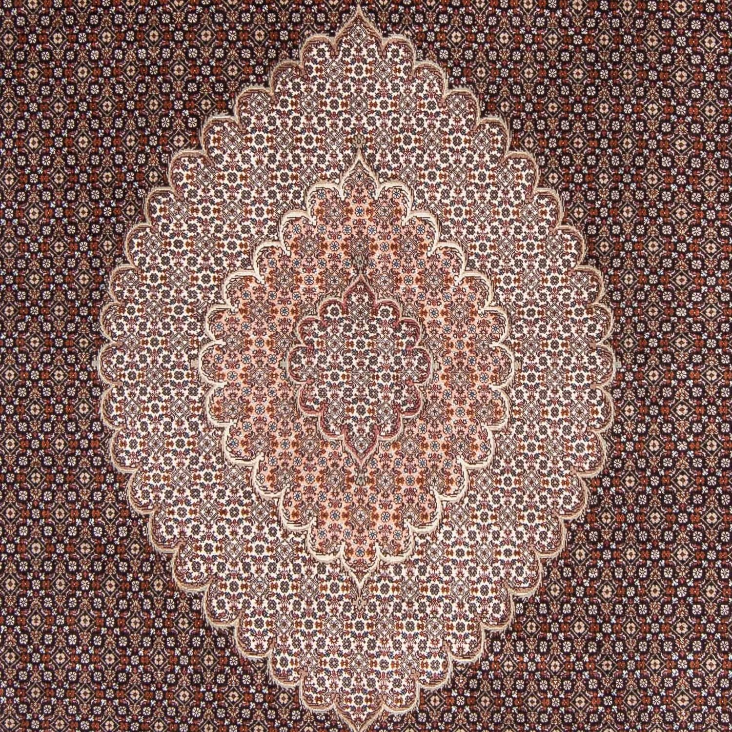 Tappeto Persero - Tabriz - 308 x 200 cm - blu scuro