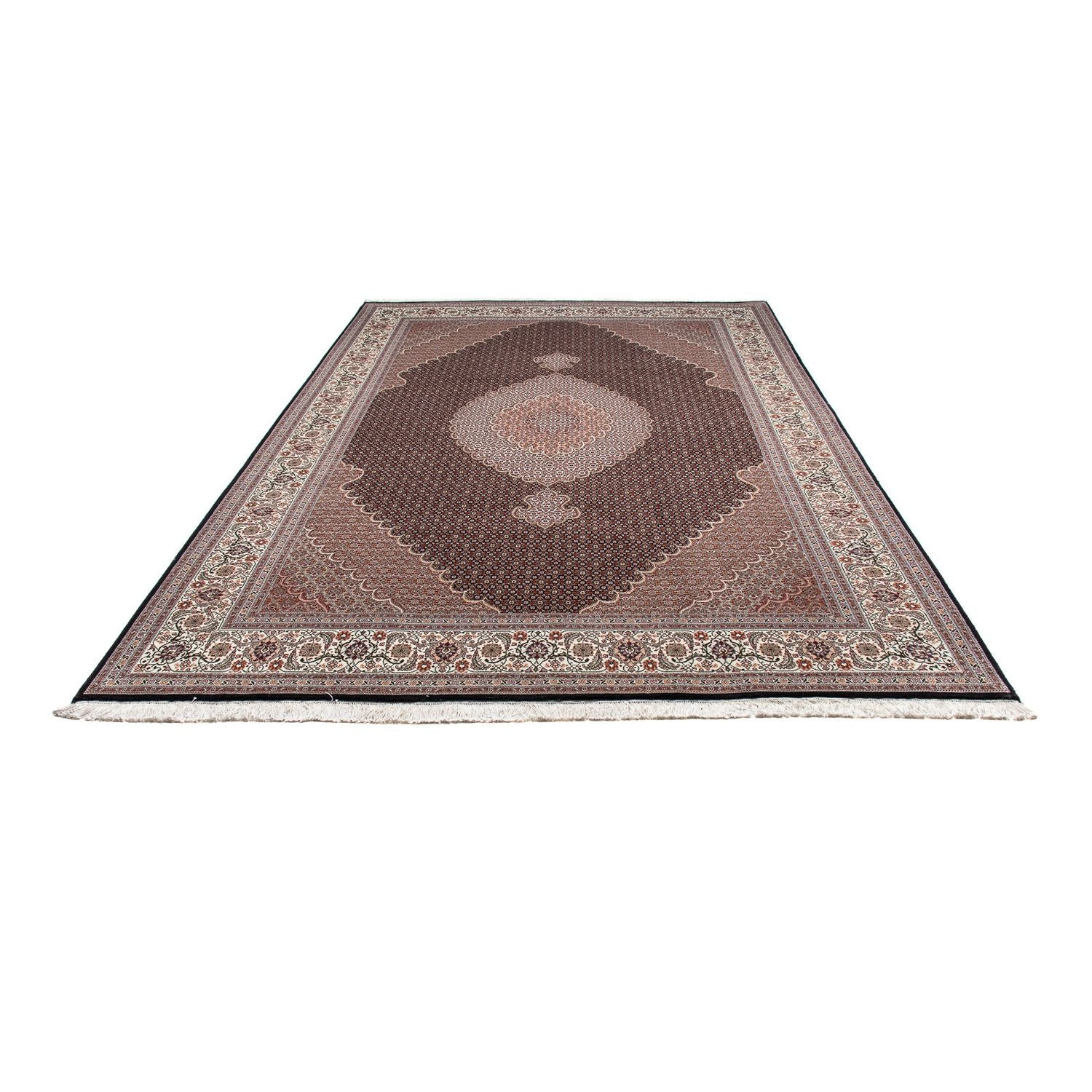 Tappeto Persero - Tabriz - 308 x 200 cm - blu scuro