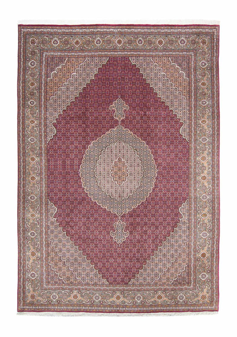 Tappeto Persero - Tabriz - 295 x 202 cm - rosso