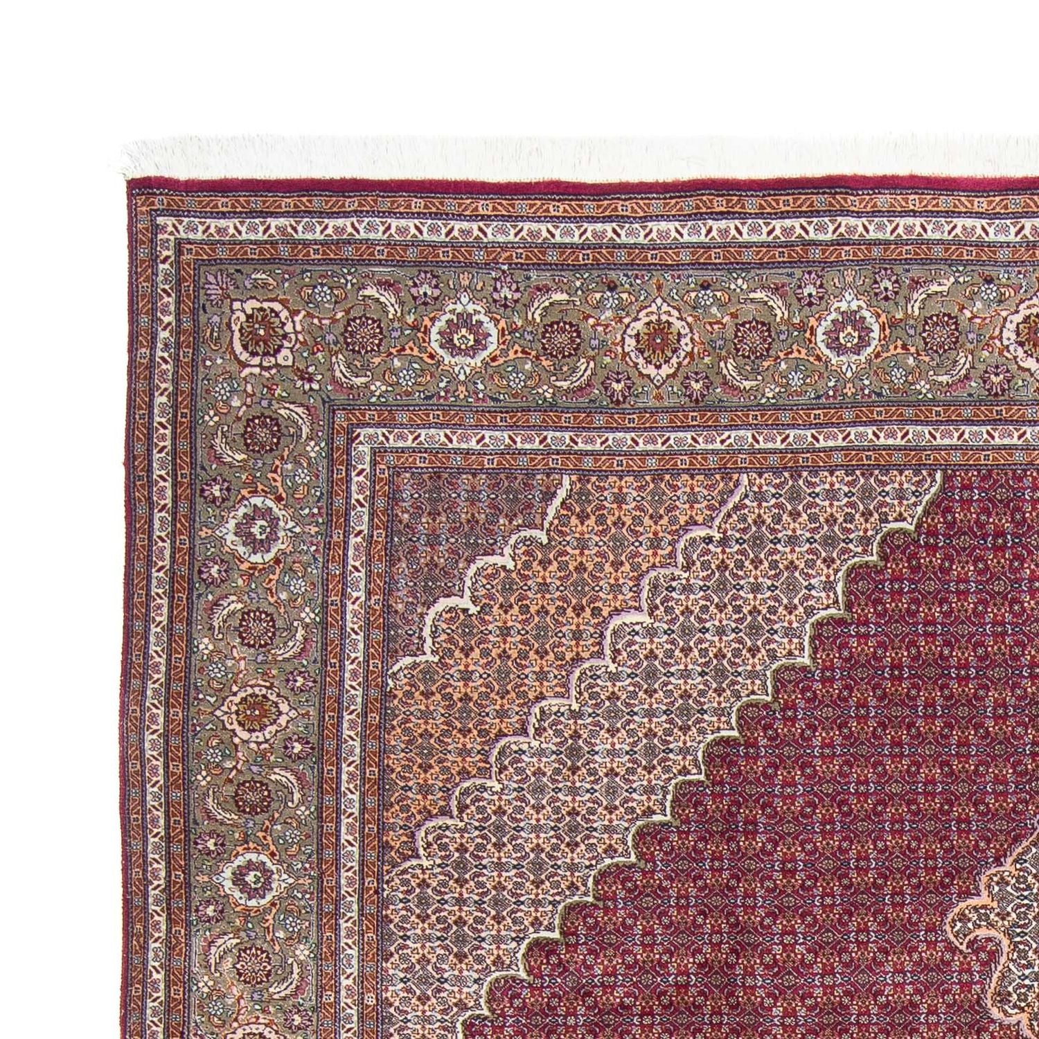 Tappeto Persero - Tabriz - 295 x 202 cm - rosso