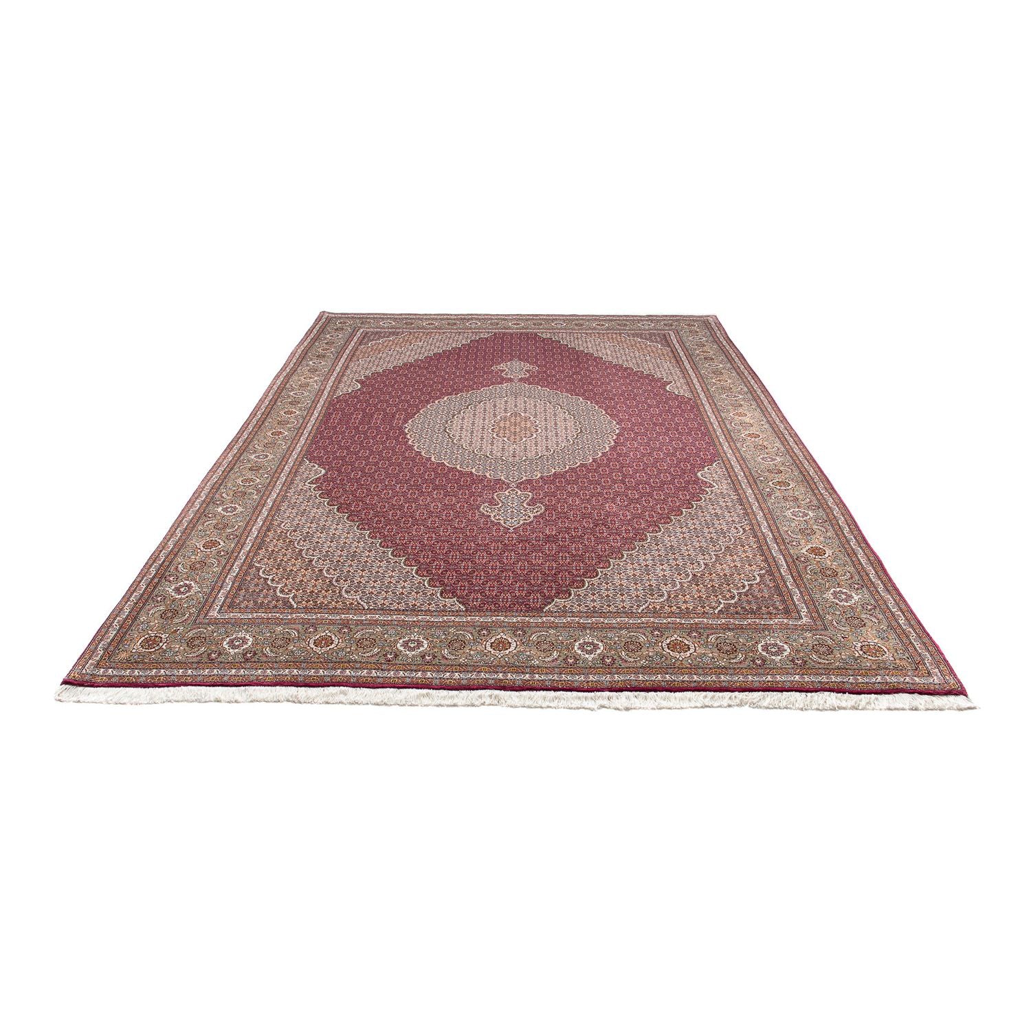 Tappeto Persero - Tabriz - 295 x 202 cm - rosso