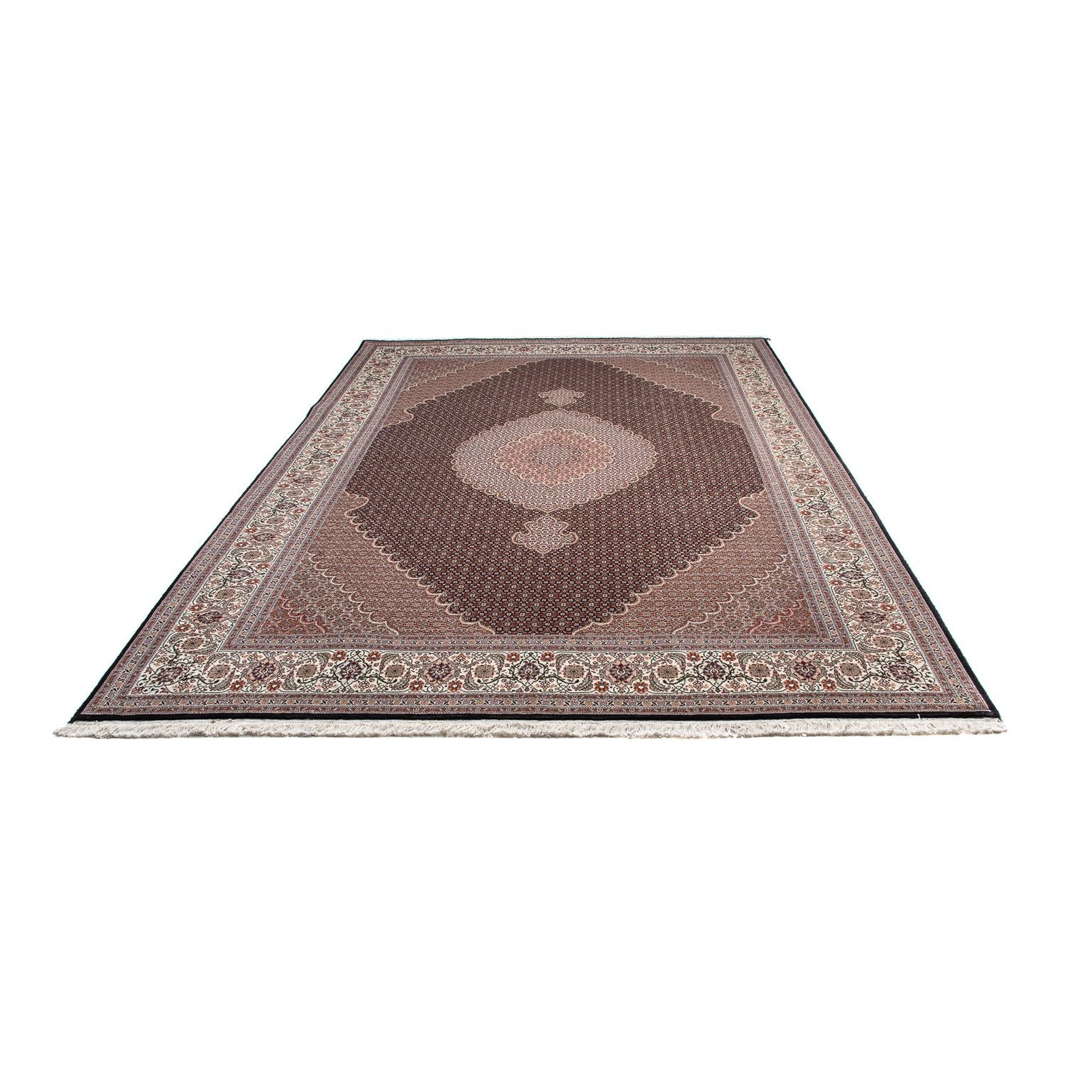 Tappeto Persero - Tabriz - 308 x 200 cm - blu scuro