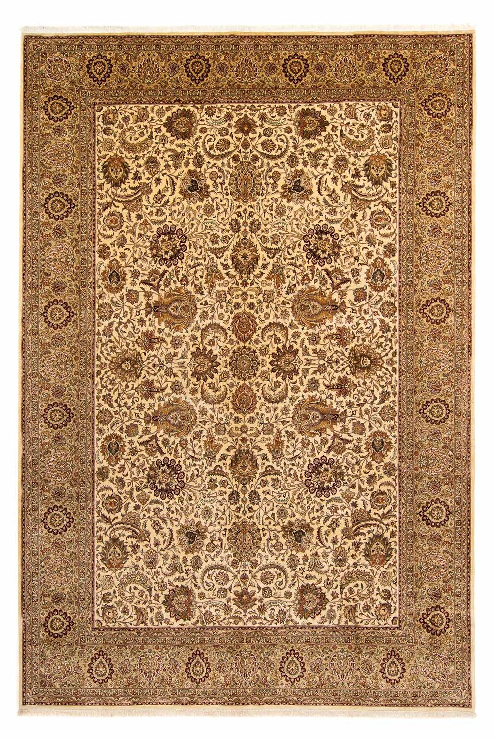 Tappeto vintage - 433 x 306 cm - marrone chiaro