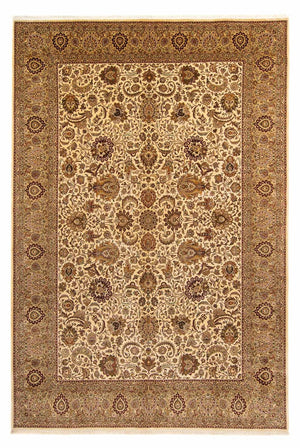 Tappeto vintage - 433 x 306 cm - marrone chiaro