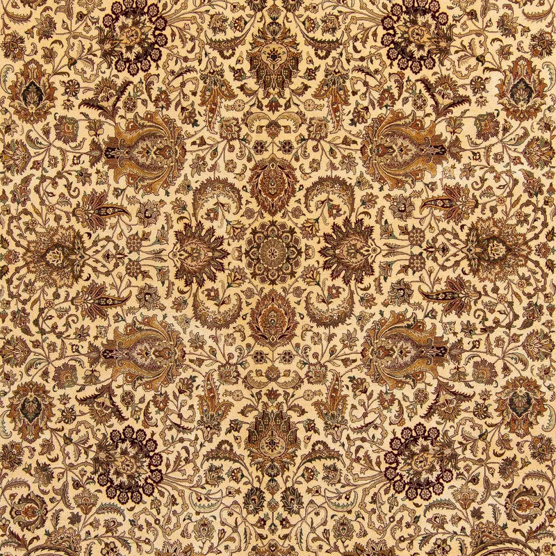 Tappeto vintage - 433 x 306 cm - marrone chiaro
