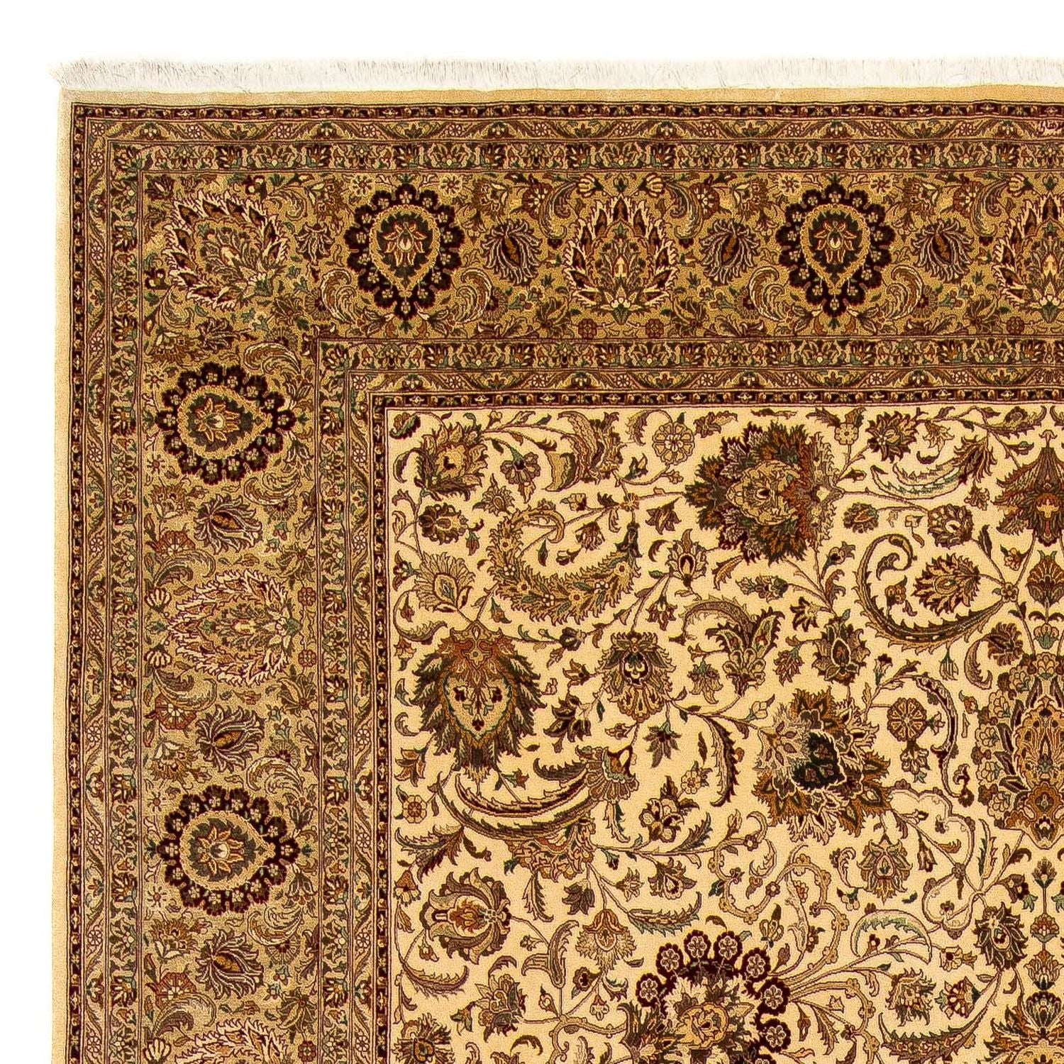 Tappeto vintage - 433 x 306 cm - marrone chiaro