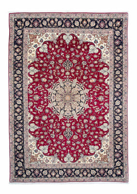 Tappeto Persero - Tabriz - Reale - 290 x 203 cm - rosso scuro