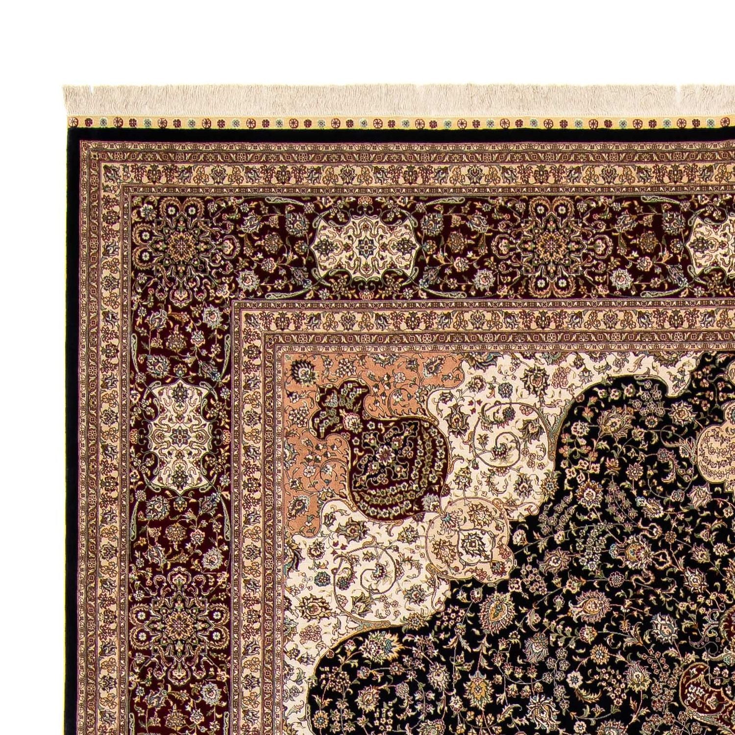 Tappeto orientale - Hereke - 370 x 276 cm - rosso scuro
