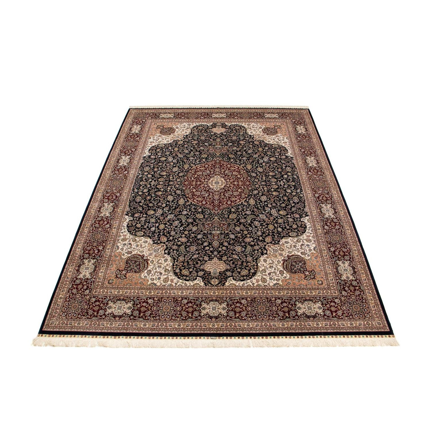 Tappeto orientale - Hereke - 370 x 276 cm - rosso scuro