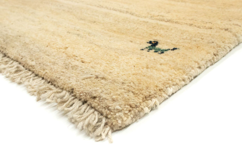 Tappeto corsia Tappeto Gabbeh - Persero - 277 x 93 cm - beige