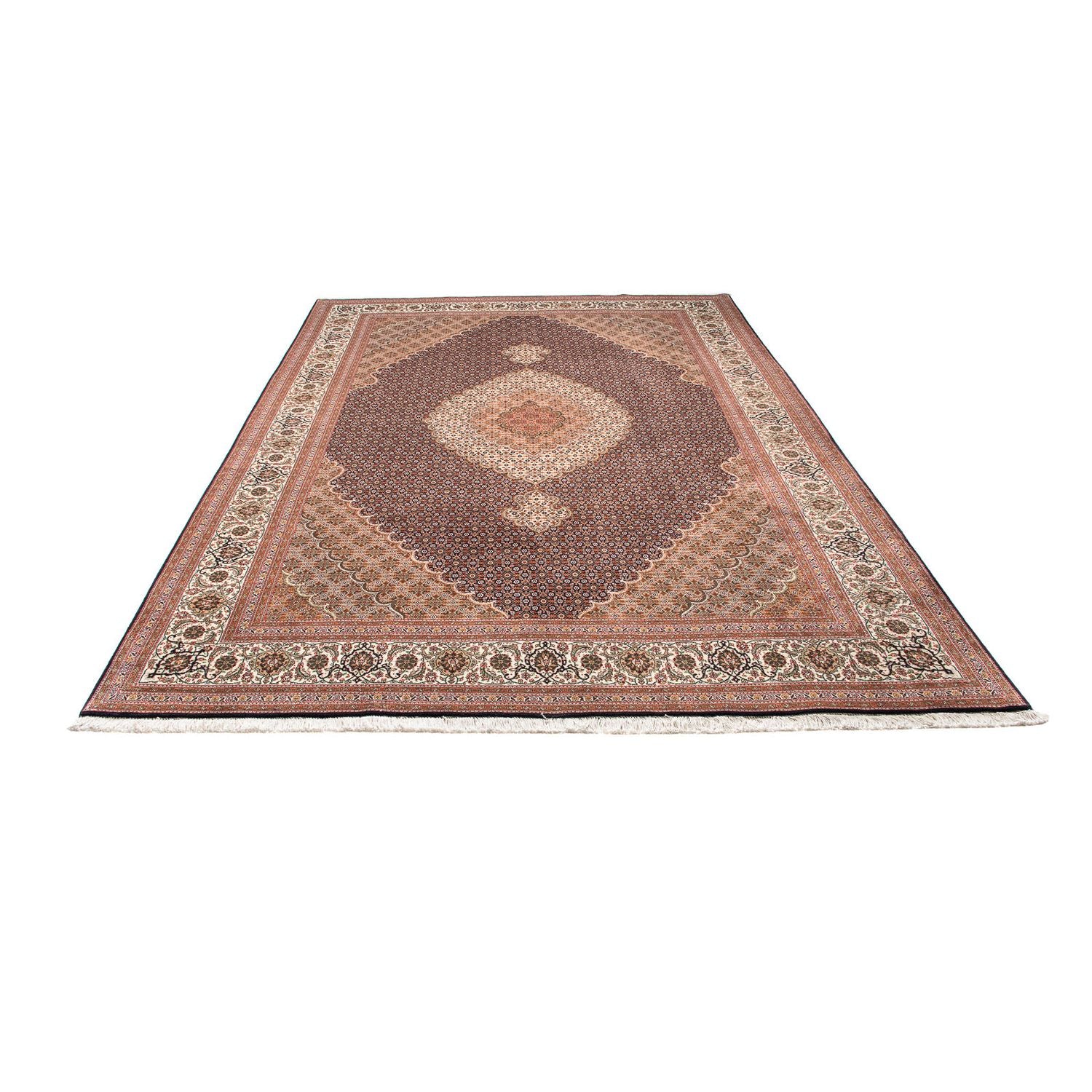 Tappeto Persero - Tabriz - 304 x 202 cm - marrone chiaro