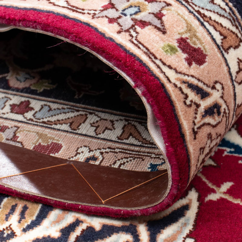 Tappeto Persero - Tabriz - Reale - 293 x 202 cm - rosso scuro