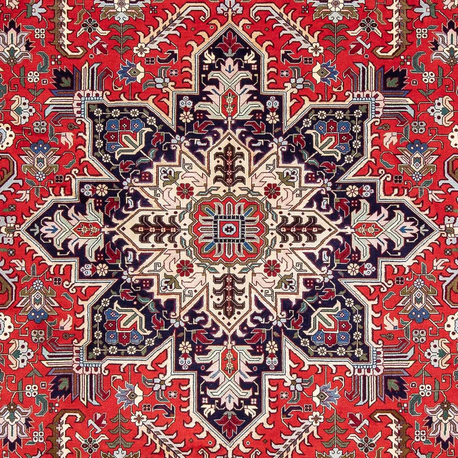 Tappeto Persero - Tabriz - Reale - 302 x 202 cm - rosso