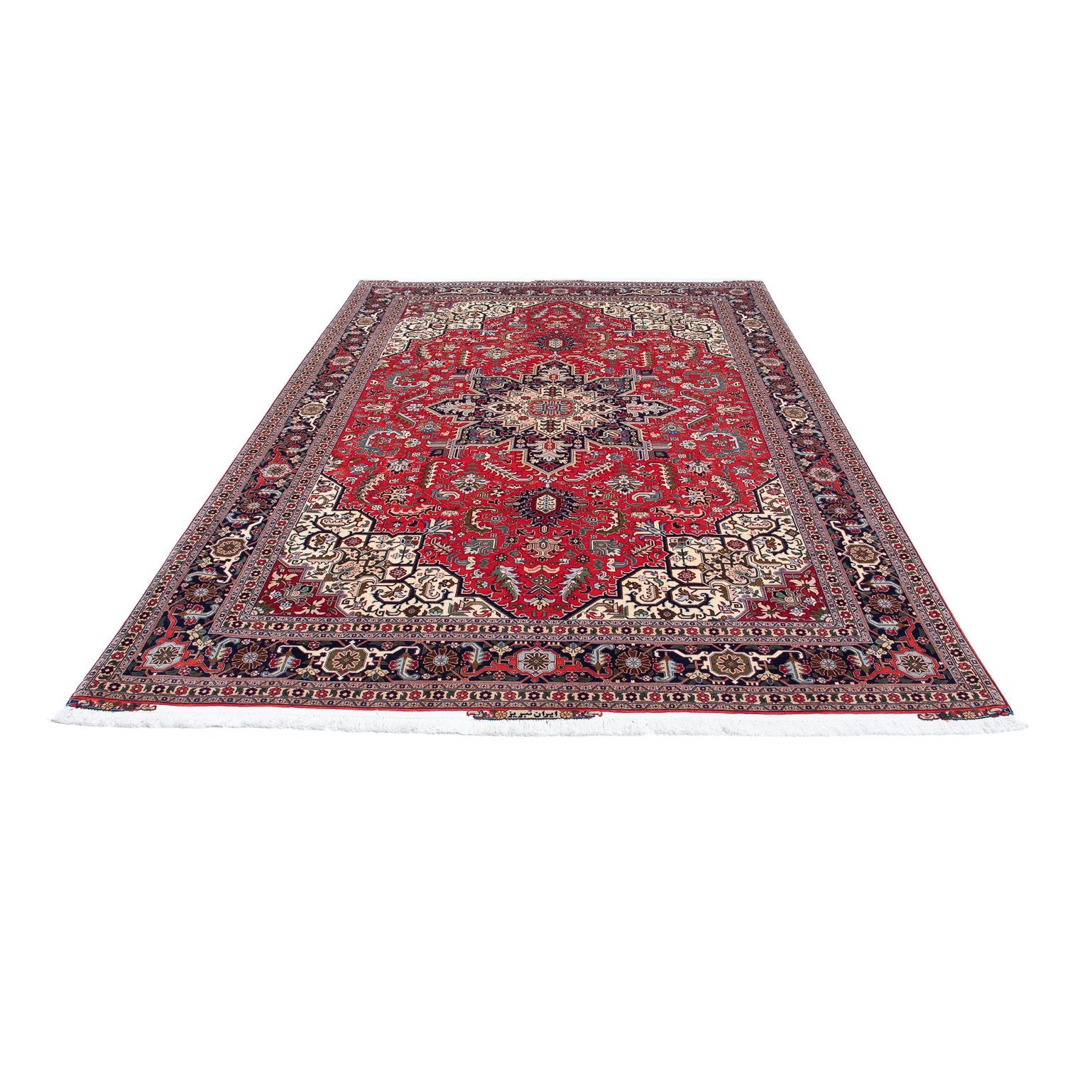 Tappeto Persero - Tabriz - Reale - 302 x 202 cm - rosso