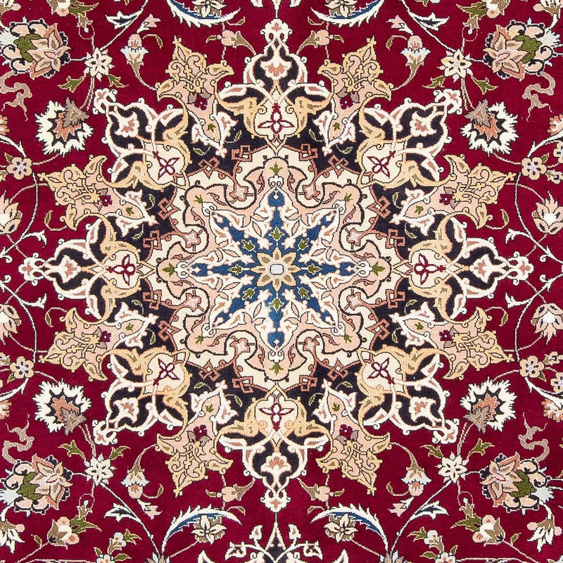 Tappeto Persero - Tabriz - Reale - 301 x 201 cm - rosso scuro