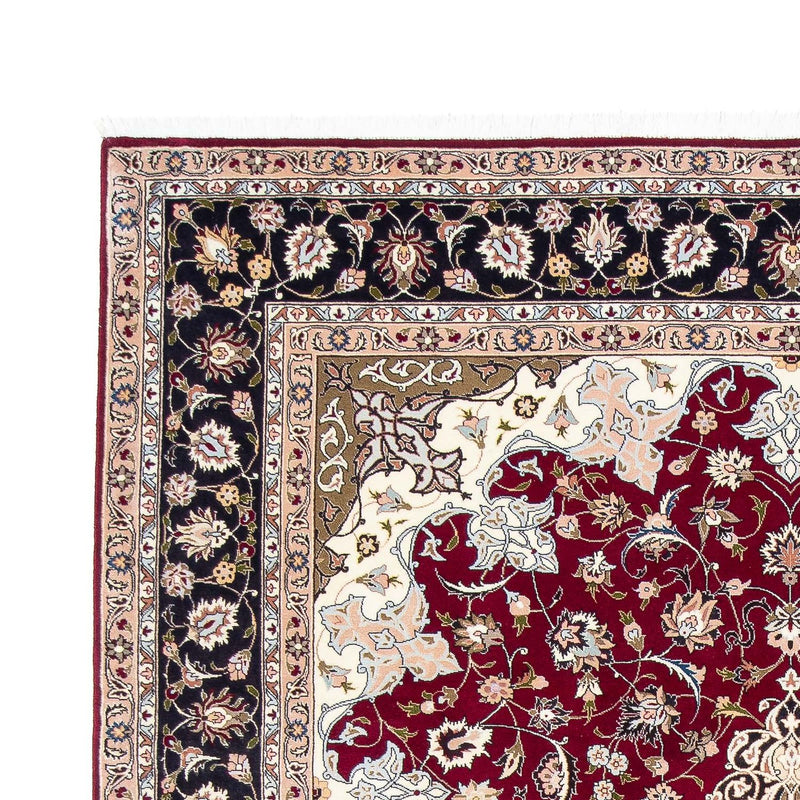Tappeto Persero - Tabriz - Reale - 301 x 201 cm - rosso scuro