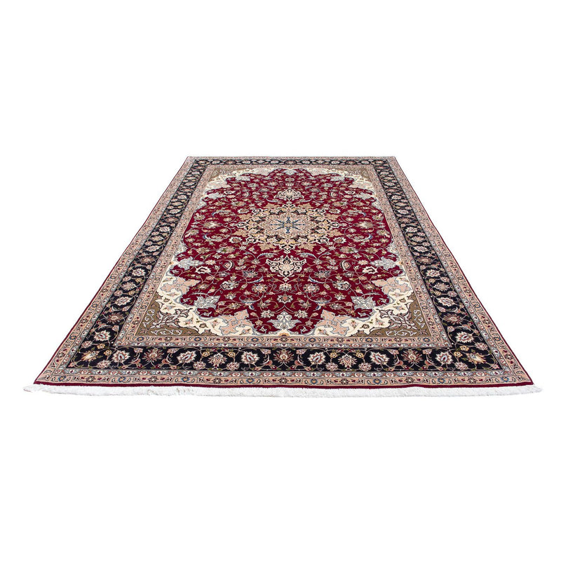 Tappeto Persero - Tabriz - Reale - 301 x 201 cm - rosso scuro