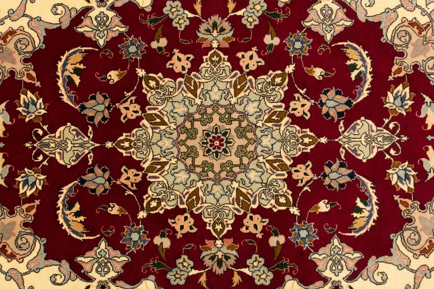 Tappeto Persero - Tabriz - Reale - 146 x 100 cm - rosso