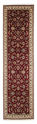 Tappeto corsia Tappeto Persero - Tabriz - Reale - 295 x 77 cm - rosso scuro