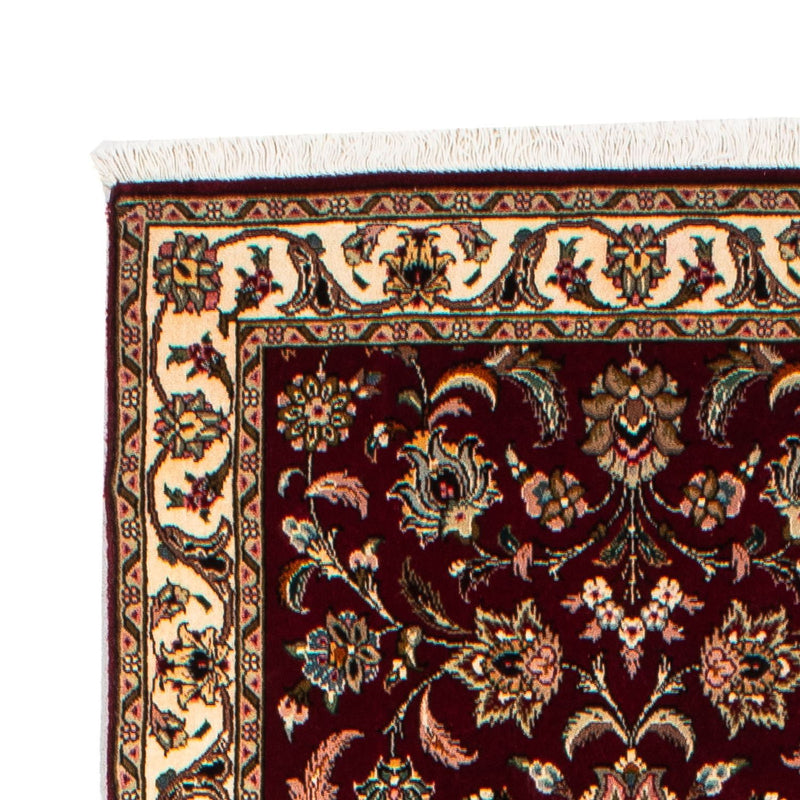 Tappeto corsia Tappeto Persero - Tabriz - Reale - 295 x 77 cm - rosso scuro