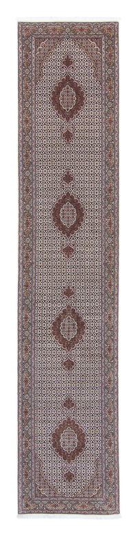 Tappeto corsia Tappeto Persero - Tabriz - 405 x 83 cm - multicolore
