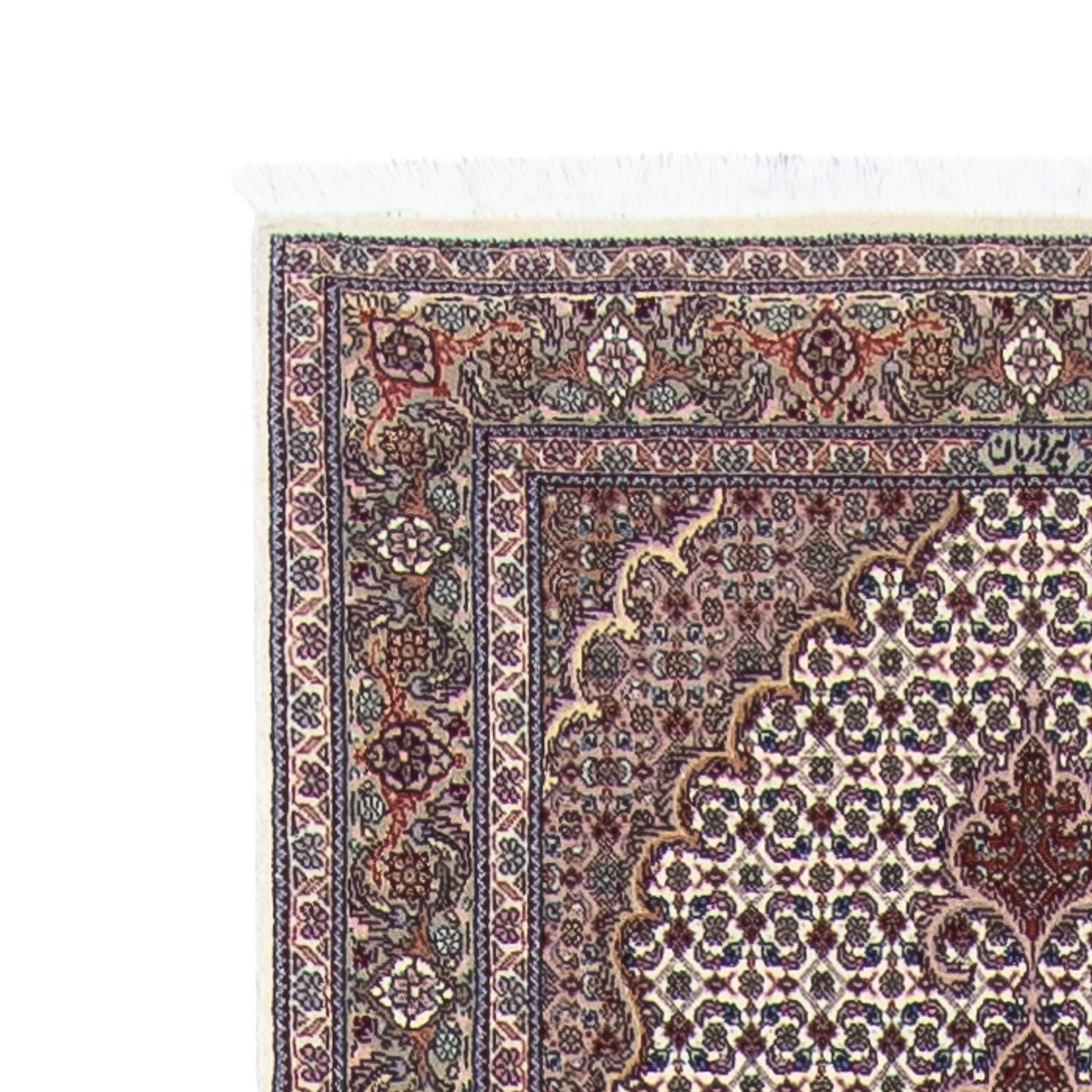 Tappeto corsia Tappeto Persero - Tabriz - 405 x 83 cm - multicolore